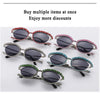XJiea 2024 Designer Strass-Sonnenbrille für Damen Luxusmarken-Mode-Steampunk-Herrenbrille Party-Strand-Schatten-Accessoire