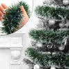 Weihnachten Grüne Zuckerrohr Bänder Girlande DIY Weihnachtsbaumschmuck Grüne Zuckerrohr Bänder Kranz Hängender Anhänger Haus Party Dekoration