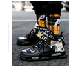 QZHSMY Men Shoes High Quality Sneakers Platform Breathable Lightweight Red Basket Homme Mandarin Duck Luxury Brand Summer 2022