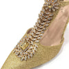 Spot Goods Red Color 2024 New Arrival Special Design Women Party Shoes Matching Bag Set For Luxury Wedding Party Women