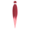 Pre-stretched Braids Synthetic Hair Professional Itch Free Hot Water Setting Fiber 30'' Ombre Yaki Texture Braid Hair Extensions