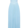 Mozision schulterfreies, rückenfreies, plissiertes Maxikleid für Damen, modisch, trägerlos, ärmellos, hohe Taille, eng anliegend, sexy, langes Kleid