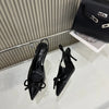 Summer High Heel Women Sandals Shoes Fashion Shallow Butterfly-knot Shoes Elegant Wedding Party Shoes