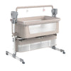 Babybett Babywiege Neugeborenen Beistellbett Tragbares Reisebett mit Moskitonetz Schlafwiege Baby Schaukelbett