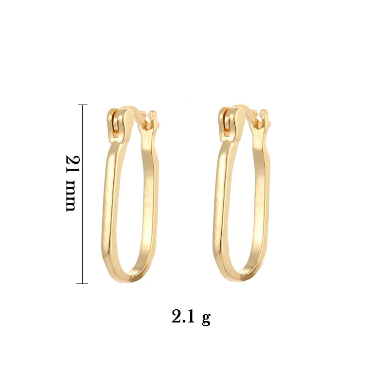 CRMYA Gold Silber gefüllt 16mm 14mm 12mm Blumen baumelnde Ohrringe Zirkonia Creolen für Damen Mädchen Schmuck Großhandel