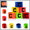 1pcs Kids Adults Football Captain Armband Soccer Arm Band Leader Competition Gift Soccer Captain Group Armband Football Training