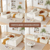 107” modulares Sektionssofa, modernes Couch-Schaumstoff-Sektionssofa für das Wohnzimmer, hochdichtes Schaumstoff-Wolken-Sektionssofa