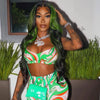 Highlight Green Colored 6X4 Lace Closure Wig Pre Plucked Glueless Human Hair Wigs For Women 200% Body Wave 13x4 Lace Frontal Wig