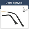 2025 New Cat Eye Anti Blue Light Glasses Women Men Vintage Brand Designer Optical Retro Ins Computer Eyeglasses Clear Spectacle