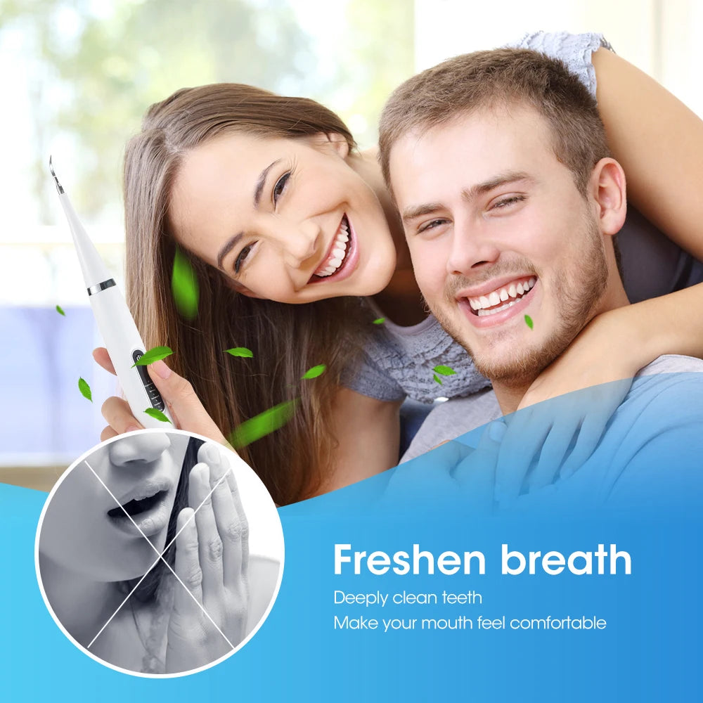 Home Calculus Remover Dental Scaling Electric Scaler Sonic Smoke Stains Tartar Plaque Teeth Whitening Dental Scaler