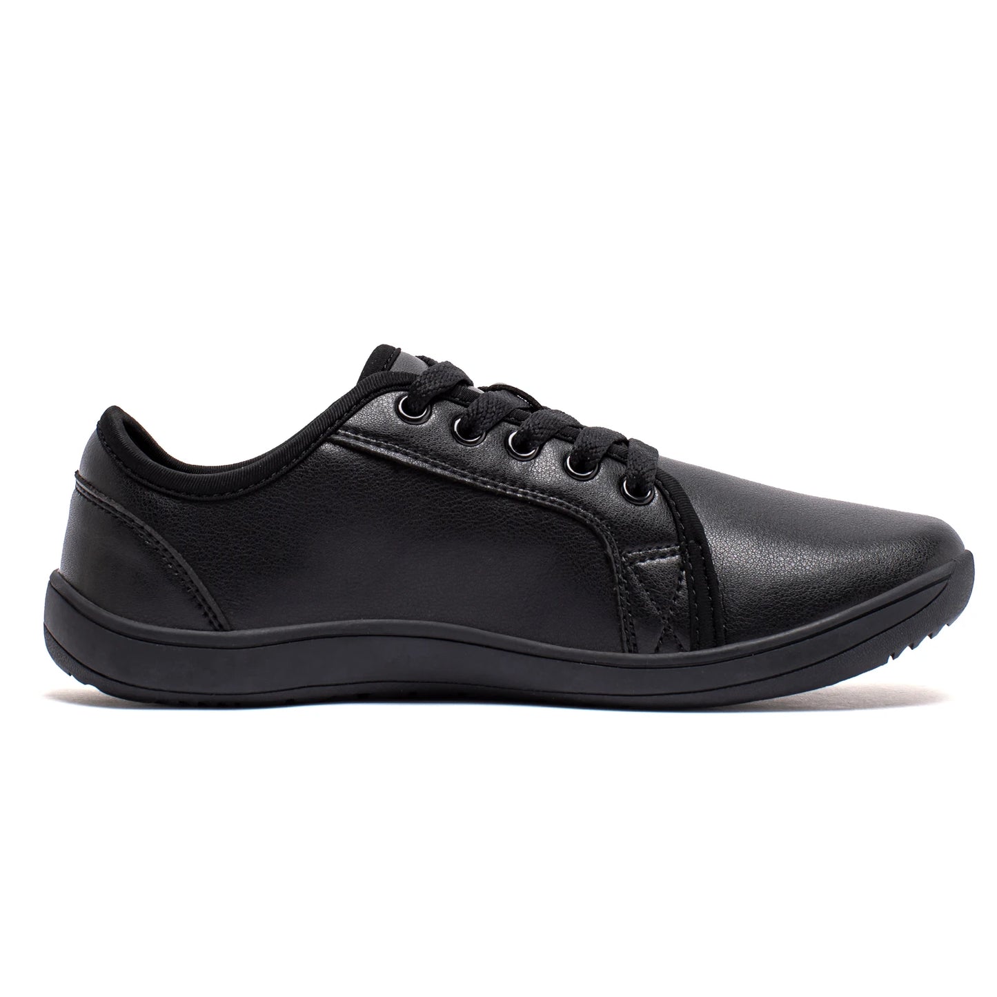 HOBIBEAR Minimalistische Schuhe für Herren und Damen, weite Zehenbox, Barfuß-Schuhe, Zero Drop, Freizeit-Sneaker aus Kunstleder, leichte Walking-Sneaker