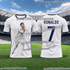 2026 New Ronaldo No.7 Football Jersey Oversized Breathable Training Uniform Soccer Shirt Kids Adult Match Fan Sportswear Tee
