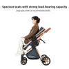 Kinderwagen 3 in 1 Kinderwagen für Babys, leichte Buggys, Babykutsche, ISOFIX BASIS, Baby Reisekinderwagen, Neugeborenenkinderwagen