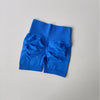 Summer High-Waist Women's Yoga Shorts Breathable Fitness Butt Lift Sports Running Shorts Cycling Push-Up Workout Gym Shorts