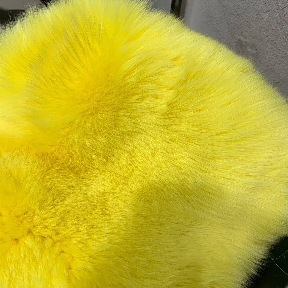 GO BALLISTIC YA Fox Fur Coat 2023 Winter New Natural Fur Clothing Fur Outwear 7337