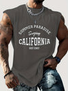 Summer Tank Top Men Gym Fitness Train Clothing Mesh Fabric Quick Dry Body Building Sleeveless Top Fashion Sport Basketball Vest