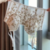 French Ladies Transparent Mesh Corset Sexy Shaper Thin Bra Set Night Club Sweet Cropped Top Girls Hot Bra and Panties Bralette