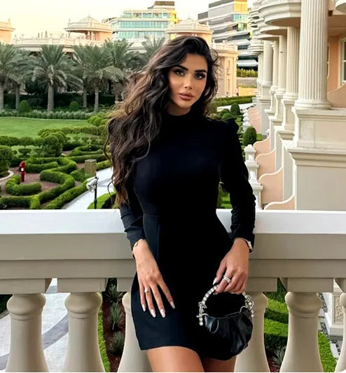 Elegantes Damen Luxus Aushöhlen Rote Schleife Freizeit Minikleid Schleife Abendparty Formelle Kurze Kleider Neu Schwarz Weiß Kleider Street