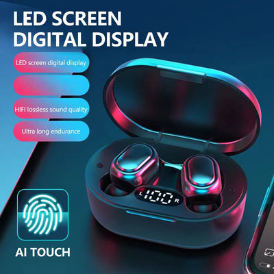 E7S TWS Kabellose Kopfhörer Bluetooth Earphones HIFI verlustfreier Klang Headsets Sport Wasserdichte Ohrhörer für alle Smartphones
