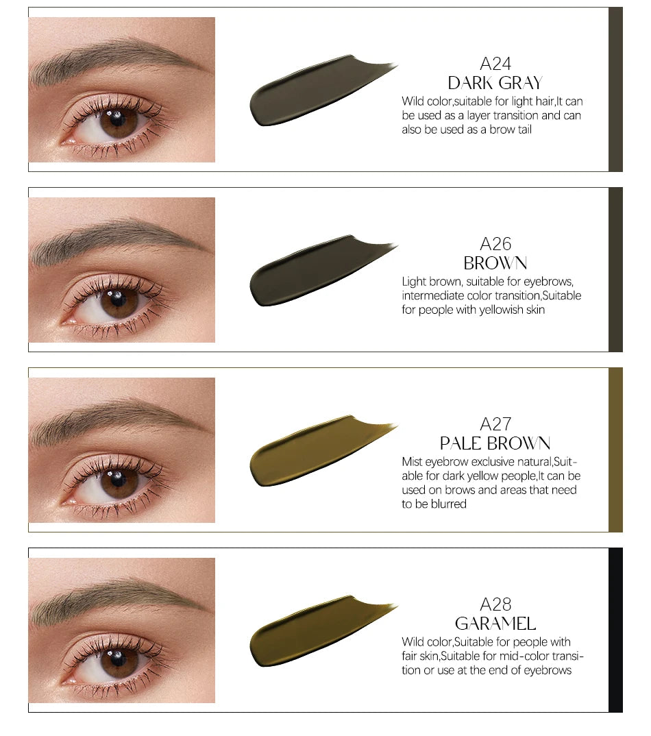 New Top Tattoo Microblading Paint Ink 3ml Pigment For Semi Permanent Body Art Eyebrows Eyeliner Lips Tint Makeup Supplies