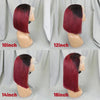 4/30/4 Farbe Echthaar Bob Perücke Glatt 13x4 Lace Front Echthaar Perücken Brasilianische Perücke Kurze Echthaar Bob Perücken Ombre Perücke