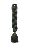 S-noilite Box Braiding Hair Pre Stretched Ombre Jumbo Braids Synthetic Braiding Hair Red Pink Blue Gray 24 Inch Hair Extensions