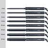 Professioneller rotierender Lockenstab Nano Titanium Schwarz Haarlockenwickler mit 230 Grad