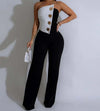 Elegante Jumpsuits für Damen Frühjahr/Sommer 2025 Sexy Spicy Girl Party Button Overalls Streetwear Damen Jumpsuit Hose Fashion