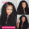 Kleberlose vorgeflochtene Perücken Tiefe Welle HD 13x6 Lace Front Perücke, alles vorbereitet, gelockt, 13x4 HD Lace Front Echthaarperücken, sofort tragbar