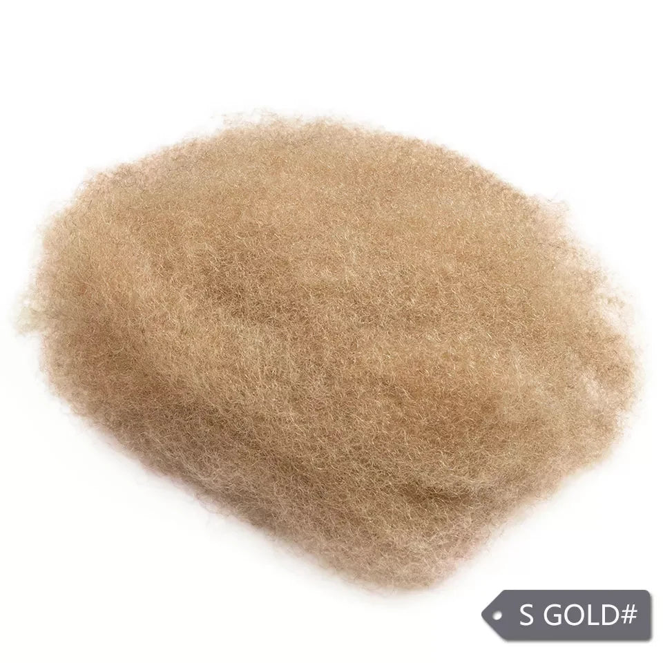Joedir brasilianisches Remy Haar Afro Kinky Curly Bulk Echthaar zum Flechten von Dreadlocks Haarverlängerungen Häkelzöpfe QVR Haar