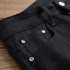 High Street Fashion Mens Jeans Night Club Black White Color Personal Designer Printed Jeans Men Punk Pants Skinny Hip Hop Jeans