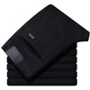 Wthinlee Neue Business Herren Jeans Casual Gerade Stretch Mode Klassische Blau Schwarz Arbeit Denim Hosen Männliche Marke Kleidung