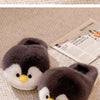 Funny Fuzzy Penguin Slippers Girls Novelty Indoor Shoes Women Soft Furry Slippers Female Plush Home Shoes Animal Flip Flops