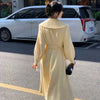 Plus Size 2024 Autumn/Winter New Style French Vintage Tweed Large Lapel Woolen Overcoat Long Sleeve Double Row Button Overcoat