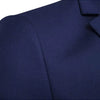 1 Set Stylish Formal Suit Temperament Men Pants Turndown Collar Pure Color One Button Suit Set Daily Wear