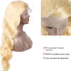 13x4 13x6 360 HD Transparent 613 Lace Frontal Wig Honey Blonde Color Brazilian Raw Body Wave Lace Front Human Hair Wig For Women