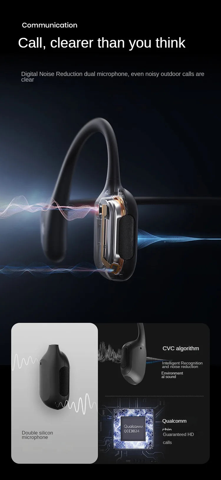 Original SHOKZ S810 Knochenschall-Kopfhörer Openrun Pro Kabellos Bluetooth 5.1 Ohrhörer Wasserdichte Sport-Lauf-Headsets