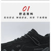 men shoes breathable non slip work shoes for male fashion sneakers outdoor walking flats skateboard sneakers