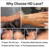Newa Hair Human Hair HD Lace Wig With Bangs 5x5/7x5 HD Lace Closure Wig Natural Black Glueless Wigs Pre Plucked HD WIG For Women