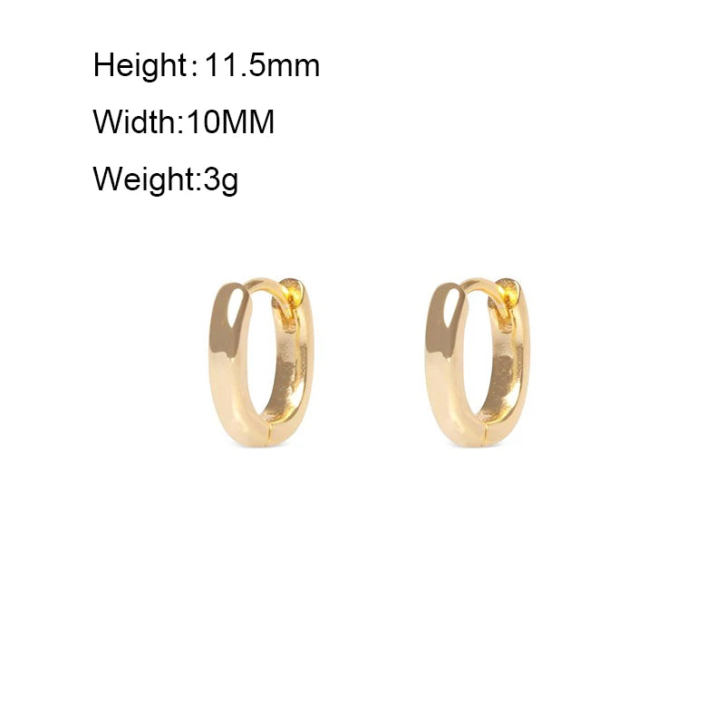 CRMYA Gold Silber gefüllt 16mm 14mm 12mm Blumen baumelnde Ohrringe Zirkonia Creolen für Damen Mädchen Schmuck Großhandel