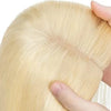 Silk Base Top Women Topper Clip In Real Human Hair Hairpiece Human Hair Extension Thin Breathable Blonde Toppers Hair Women Wig