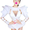 GOGO Dance Bodysuit DJ Leading Dance Rave Clothes Singer Stage Wear New Stage Costumes Women Nightclub Rhinestone Jumpsuit