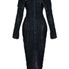 Wmstar Women Dress Long Sleeve Knitted New Fashion Elegant Bodycon Ladies Sexy Bodycon Party Long New Maxi Dresses Dropshipping