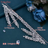 YouLaPan HP500 Rhinestone Bridal Headband Tiara Wedding Hair Accessories Luxury Bride Headpiece Pageant Headdresses Hair Jewelry