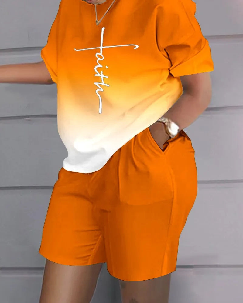 Fashion White 2 Piece Set For Women Long Sleeve Shirt And Shorts Two Piece Suit Women 202 Summer  Casual Home Sets