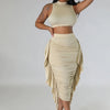 two piece set for women sets women 2 piece summer 2 pieces outfits birthday outfit woman tops skirts wholesale clothes 2023