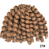Synthetic Ombre Braiding Hair Jumpy Wand Curl Crochet Braids Hair Extension for Black Women Jamaican Bounce Curly Hair For Women