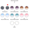 Luxury Pearl Sunglasses 2024 New Fashion Metal Frame Round Sun glasses Brand Designer Sunglasses UV400