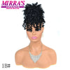 Synthetic Afro Puff Drawstring Ponytail Hair Bun 10 Inch Short Afro Kinkys Curly Afro Bun Extension Hairpieces Large Size