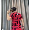Luxury Men Autumn Knitted Tshirt 2024 Korean O-neck Short Sleeve Top Tees Streetwear Male Social Club Slim Fit Casual T-Shirt
